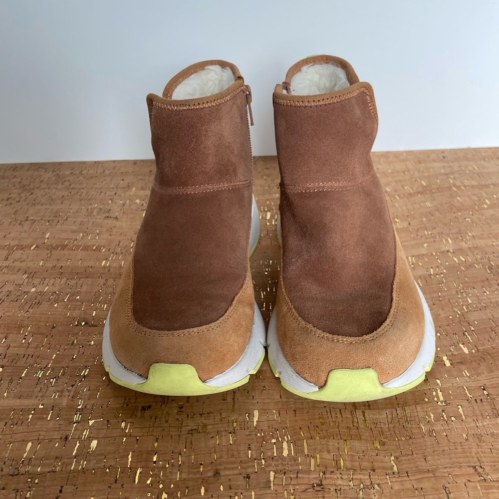 Nurture by Lamaze Brown Suede Ankle Boots - Picture 2 of 14